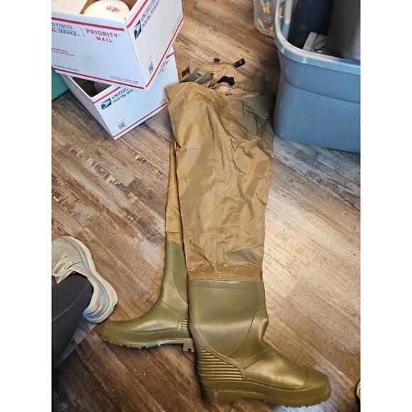 Hodgman Mack CBC 11 PVC Bootfoot Chest Waders Size 11 - Picture 3 of 8